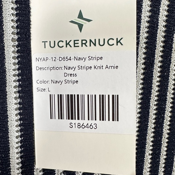 TUCKERNUCK Navy Stripe Knit Amie Dress - Picture 9 of 12
